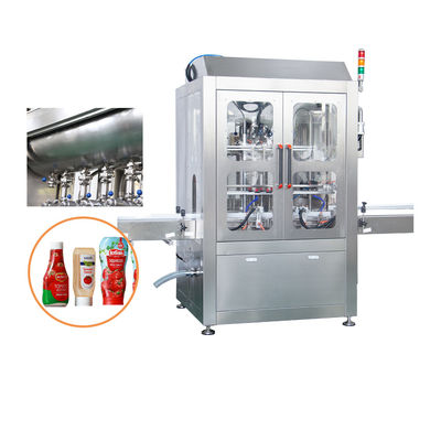 20 ลิตร อัตโนมัติ viscous Liquid Cosmetic Jam เครื่องเติมจานแก้วด้วยการทําความร้อนและผสม