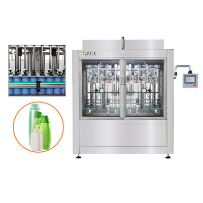 เครื่องเติมพิสตอนสแตนเลสอัตโนมัติ พร้อม PLC การควบคุมและ Anti-Drip Nozzles สําหรับแป้งซักจาน