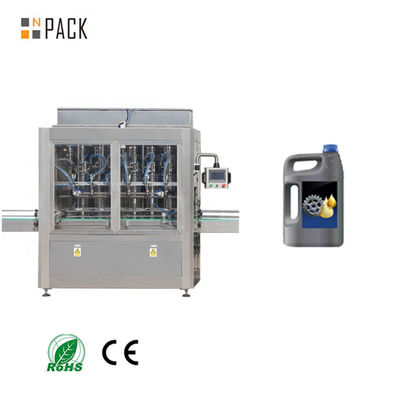 Npack อัตโนมัติ 5 แกลลอน 2000bph-6000bph เครื่องบรรจุน้ํามันเครื่องยนต์