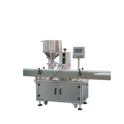 Servo Single Head Piston Filler สําหรับกระจกแก้ว ครีมเครื่องสําอาง