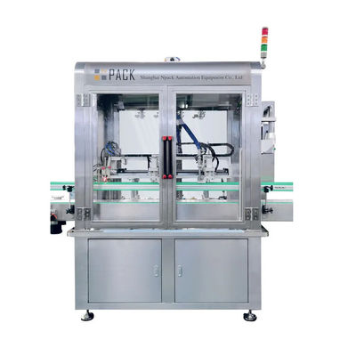 อัตโนมัติ Servo Rotor ปั๊มเครื่องเติมสําหรับกระป๋อง viscous สูง ผสมซอสเหลว