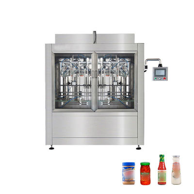 อัตโนมัติ Jar Linear Servo Motor พลาสติกหนา Bbq โซ่โซ่ เติมเครื่อง