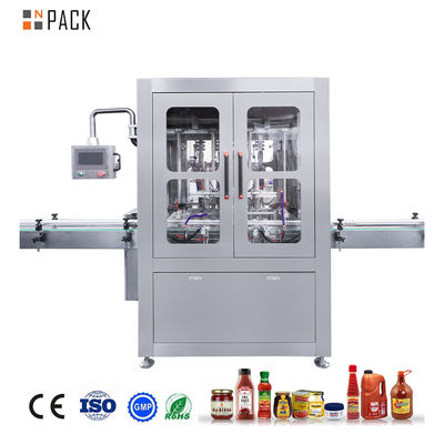 NPACK อัตโนมัติเต็ม ชิลี่ซอสร้อนขวด เครื่องบรรจุเครื่องเติมกระปุก