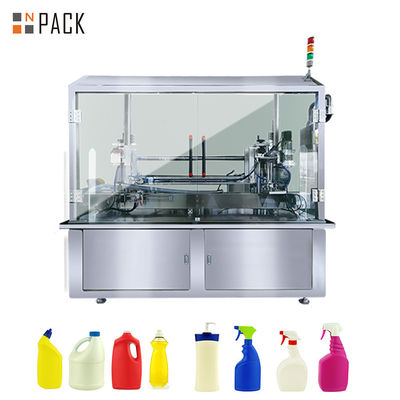 เครื่องล้างขวดแก้วอัตโนมัติ PLC Control สําหรับล้างขวดและทําความสะอาด