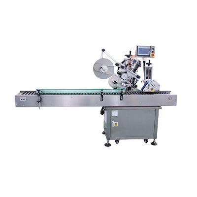 เครื่องติดป้ายสอสเกจระดับขวาแบบอัตโนมัติแม่นยําสูง พร้อมควบคุม PLC